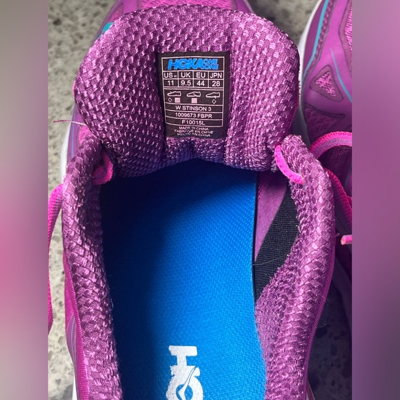 HOKA One One Stinson 3 Athletic shoe size 11 EUC - Picture 8 of 12